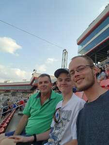 Kyle attended Bass Pro Shops Night Race: NASCAR Cup Series Playoffs on Sep 17th 2022 via VetTix 