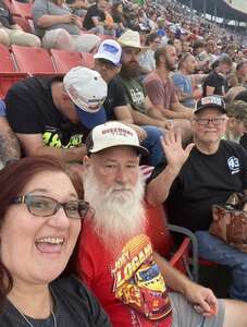 Katherine attended Bass Pro Shops Night Race: NASCAR Cup Series Playoffs on Sep 17th 2022 via VetTix 
