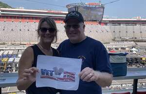Brian attended Bass Pro Shops Night Race: NASCAR Cup Series Playoffs on Sep 17th 2022 via VetTix 