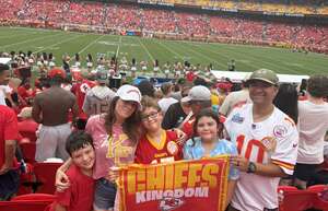 Kansas City Chiefs Preseason game