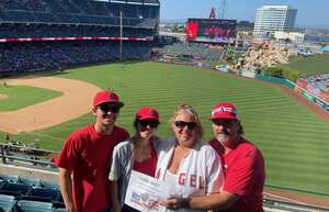 Pool Family attended Los Angeles Angels - MLB vs Seattle Mariners on Sep 18th 2022 via VetTix 