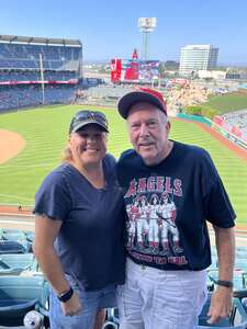 Carrie attended Los Angeles Angels - MLB vs Seattle Mariners on Sep 18th 2022 via VetTix 