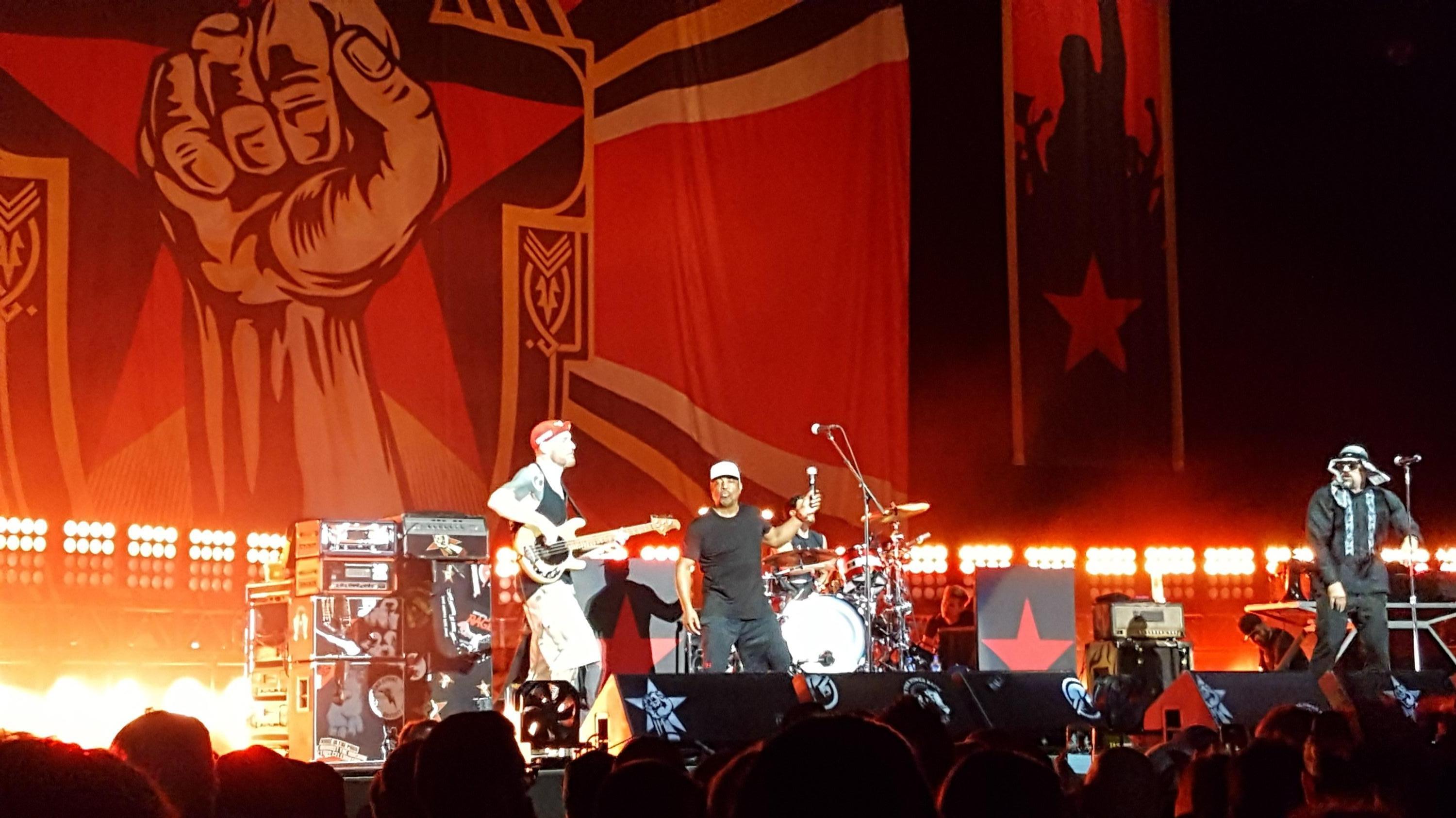 And Prophets of Rage Is Original Members of Rage Against the Machine, Chuck D of Public Enemy and B Real of Cypress Hill Doing All the Classic Rage Ma