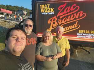 Zac Brown Band: Out in the Middle Tour