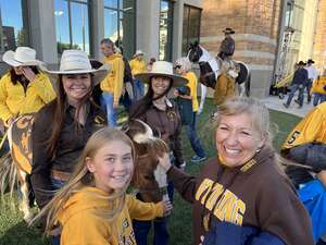 Lawrence attended Wyoming Cowboys - NCAA Football vs U.S. Air Force Academy on Sep 16th 2022 via VetTix 