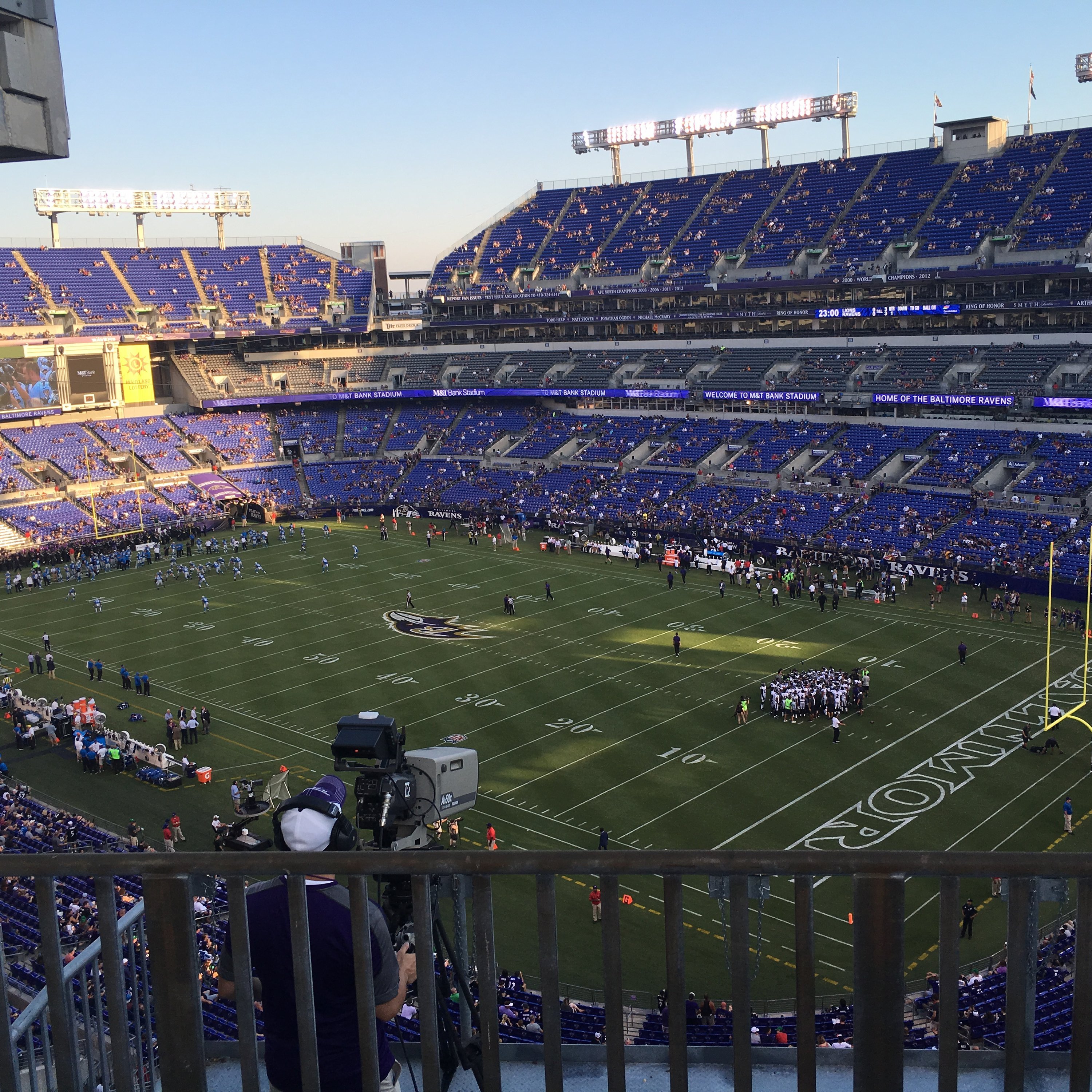 M&T Bank Stadium, section 129, home of Baltimore Ravens, page 1