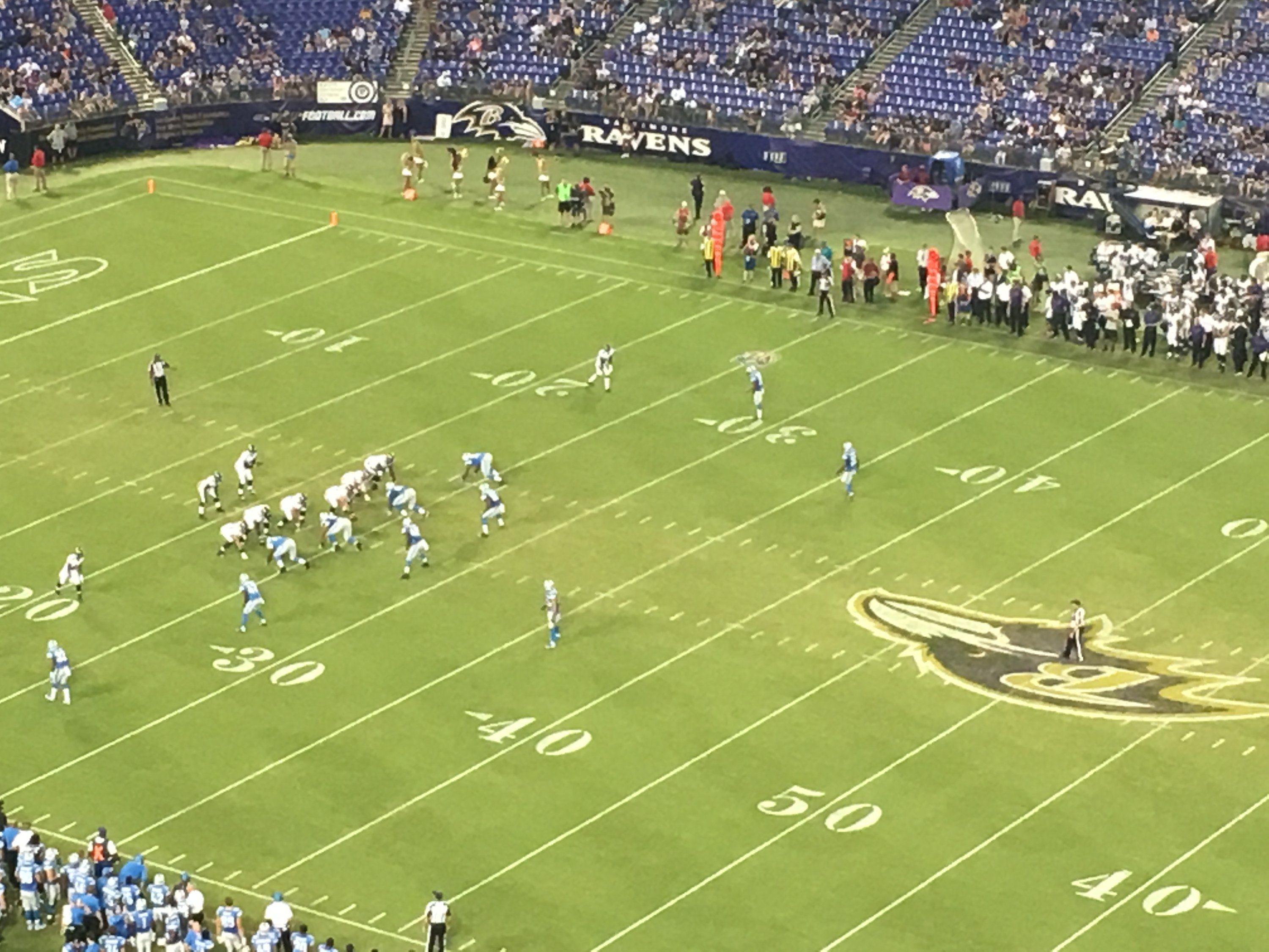 Event Feedback: Baltimore Ravens vs. Detroit Lions - NFL Preseason