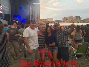 Zac Brown Band Live on the Beach in Atlantic City With Special Guest Drake White and the Big Fire