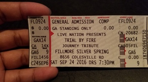 Trial by Fire - Tribute to Journey