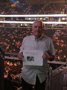 Russell attended An Evening With Michael Buble on Sep 20th 2022 via VetTix 