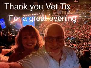 Thad attended An Evening With Michael Buble on Sep 20th 2022 via VetTix 