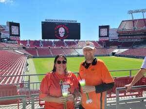 Section 243 at Raymond James Stadium 