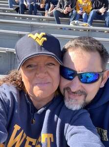 Kari attended West Virginia Mountaineers - NCAA Football vs Texas Christian Horned Frogs on Oct 29th 2022 via VetTix 