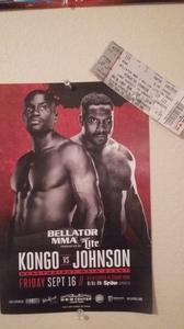 Bellator 161 -  Kongo vs. Johnson - Presented by Bellator - Mixed Martial Arts