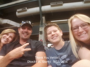 Arizona Diamondbacks vs. San Francisco Giants - MLB