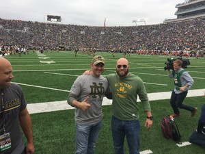 Notre Dame Fighting Irish vs. University of Miami - NCAA Football - Field Level Seats