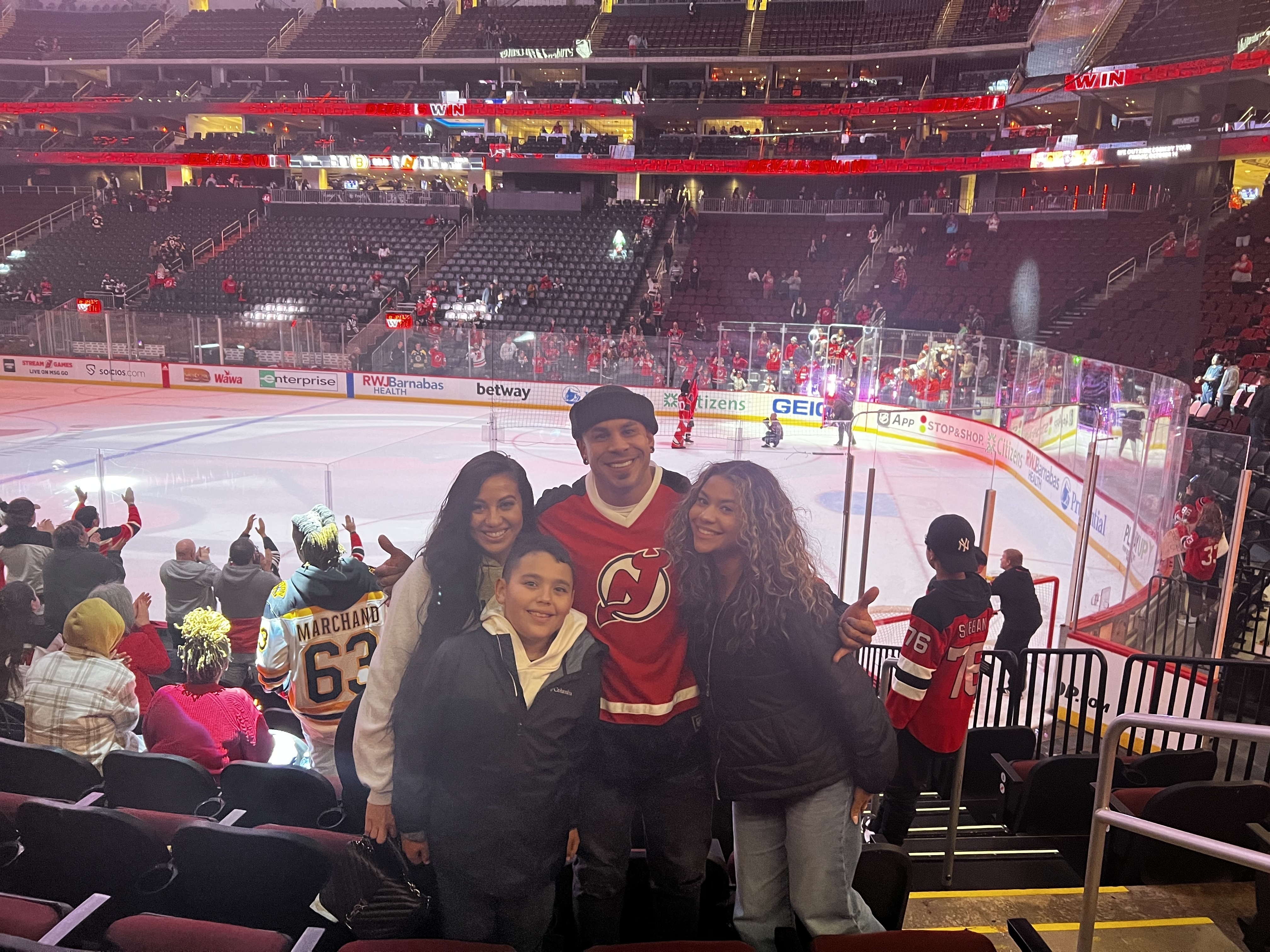 Section 4 at Prudential Center 