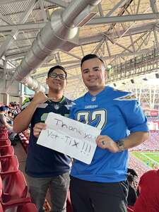 Arizona Cardinals - NFL vs Los Angeles Chargers