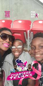 Ms. G attended Houston Texans - NFL vs Los Angeles Chargers on Oct 2nd 2022 via VetTix 