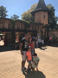 Texas Renaissance Festival - Opening Weekend Oct. 8th or 9th Only