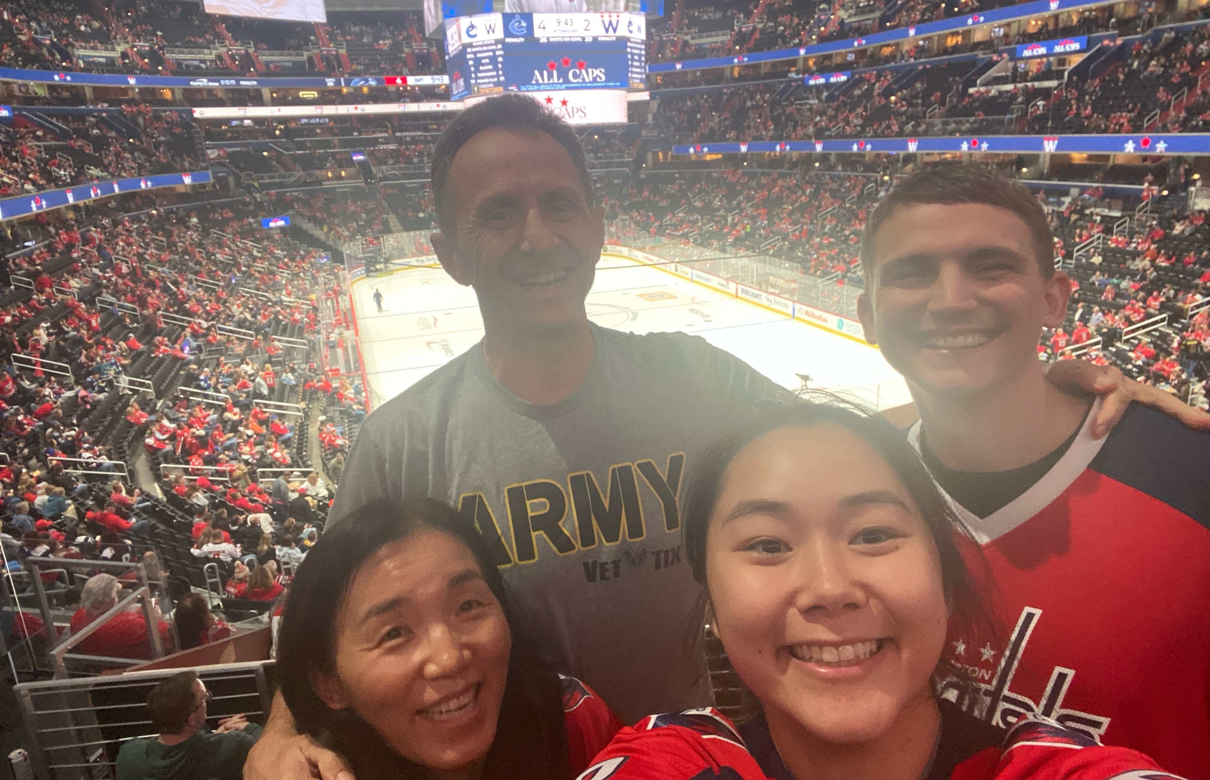 Washington Capitals - NHL vs Vancouver Canucks