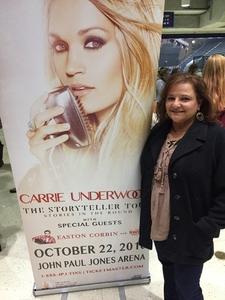 Carrie Underwood - the Storyteller Tour- Stories in the Round With Special Guest Easton Corbin and the Swon Brothers