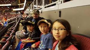 Ian attended Arizona Coyotes vs. Philadelphia Flyers - NHL - Opening Night on Oct 15th 2016 via VetTix 