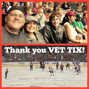 Travis attended Arizona Coyotes vs. Philadelphia Flyers - NHL - Opening Night on Oct 15th 2016 via VetTix 