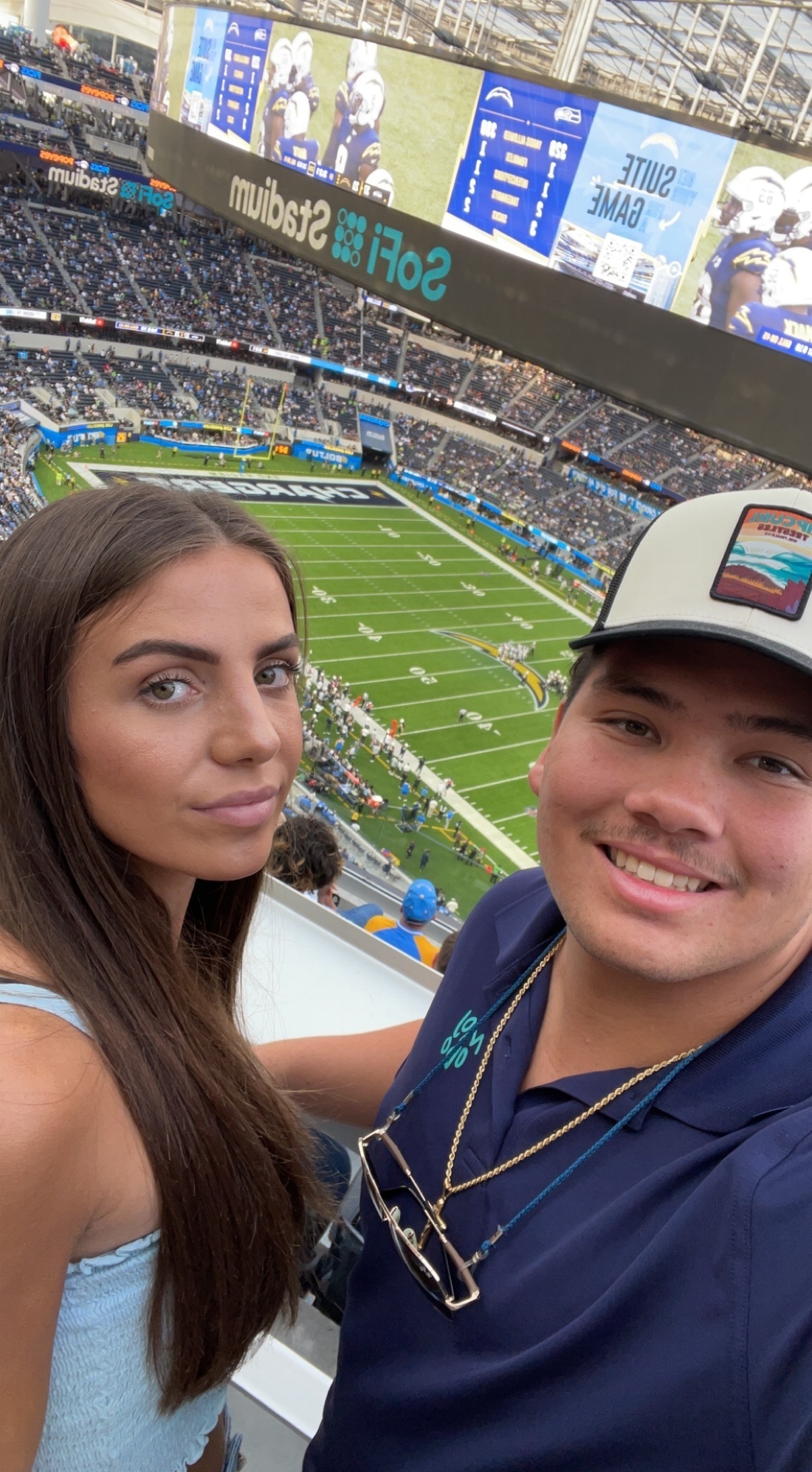 Los Angeles Rams vs. Los Angeles Chargers. Donated by: #VetTix