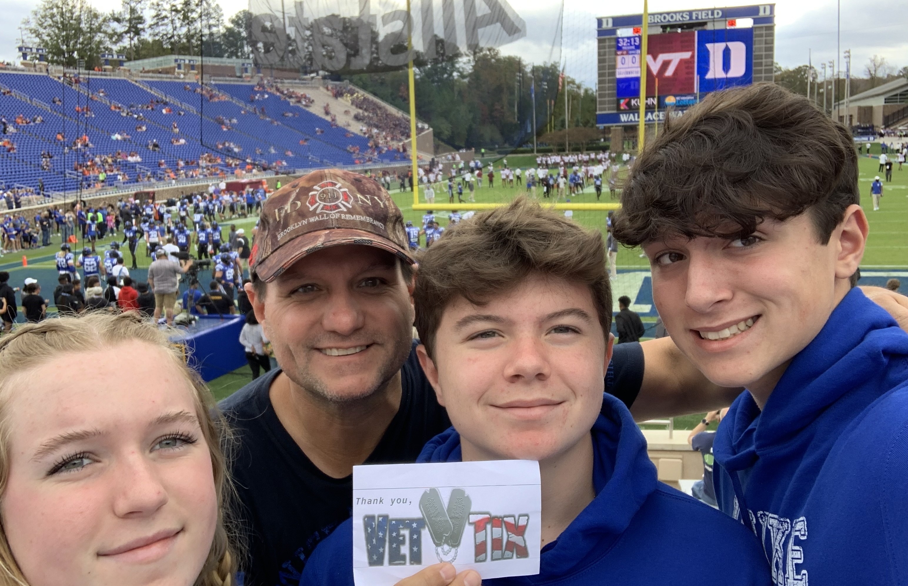 Event Feedback: Duke Blue Devils - NCAA Football vs Virginia Tech