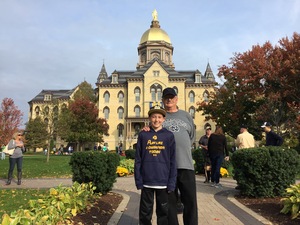 Rex attended Notre Dame Fighting Irish vs. University of Miami - NCAA Football on Oct 29th 2016 via VetTix 