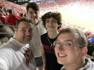 North Carolina State Wolfpack - NCAA Football vs Boston College Eagles