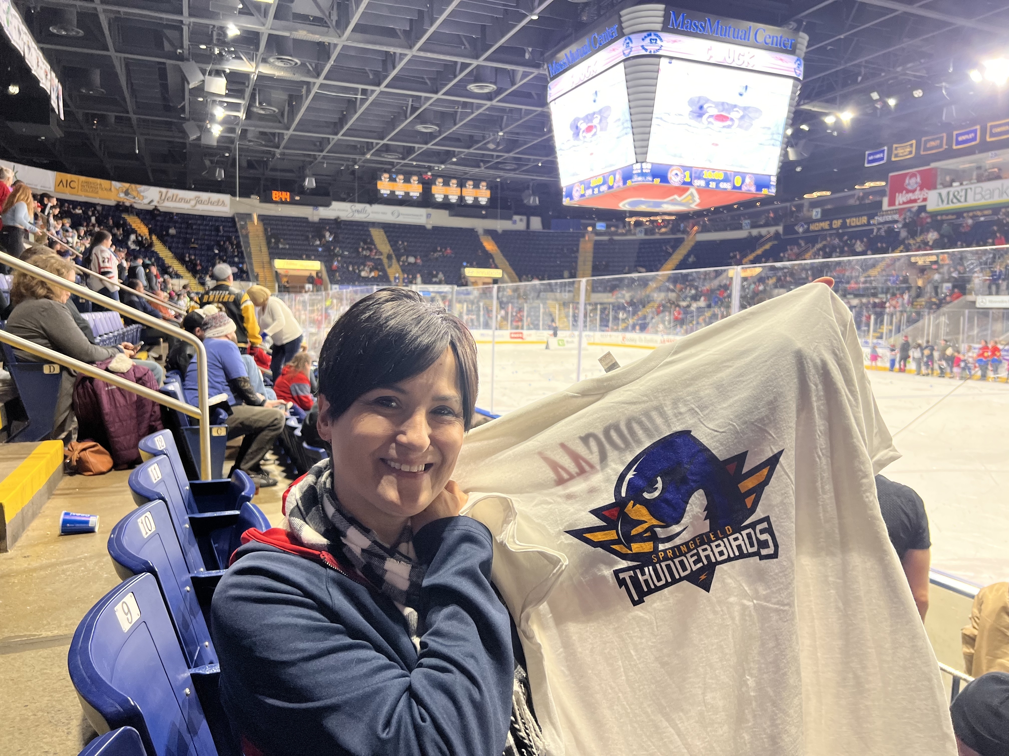 Springfield Thunderbirds took on the Grand Rapids Griffins