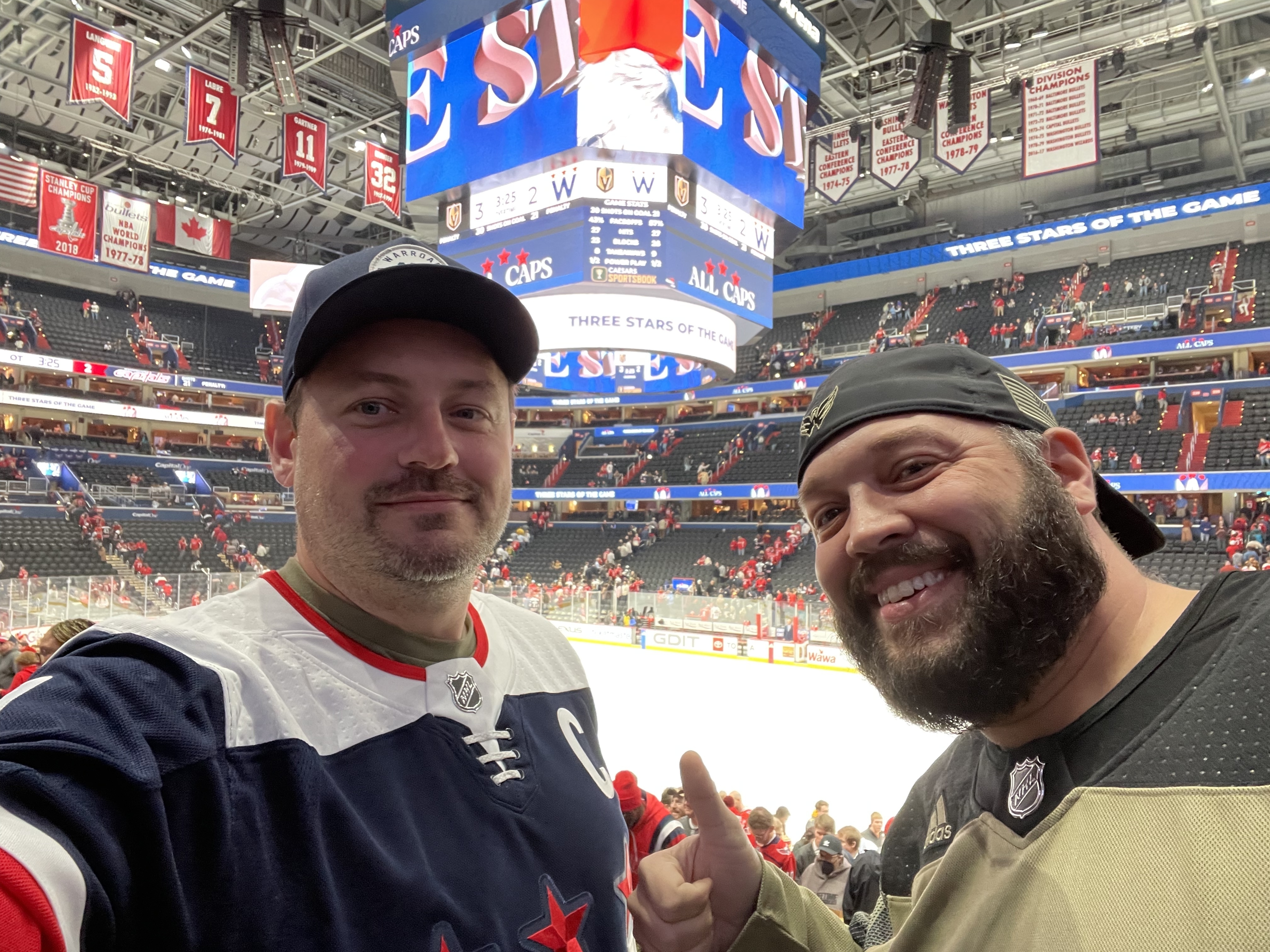 Capitals fans ready to 'Rock the Red' against the Knights, Golden  Knights/NHL
