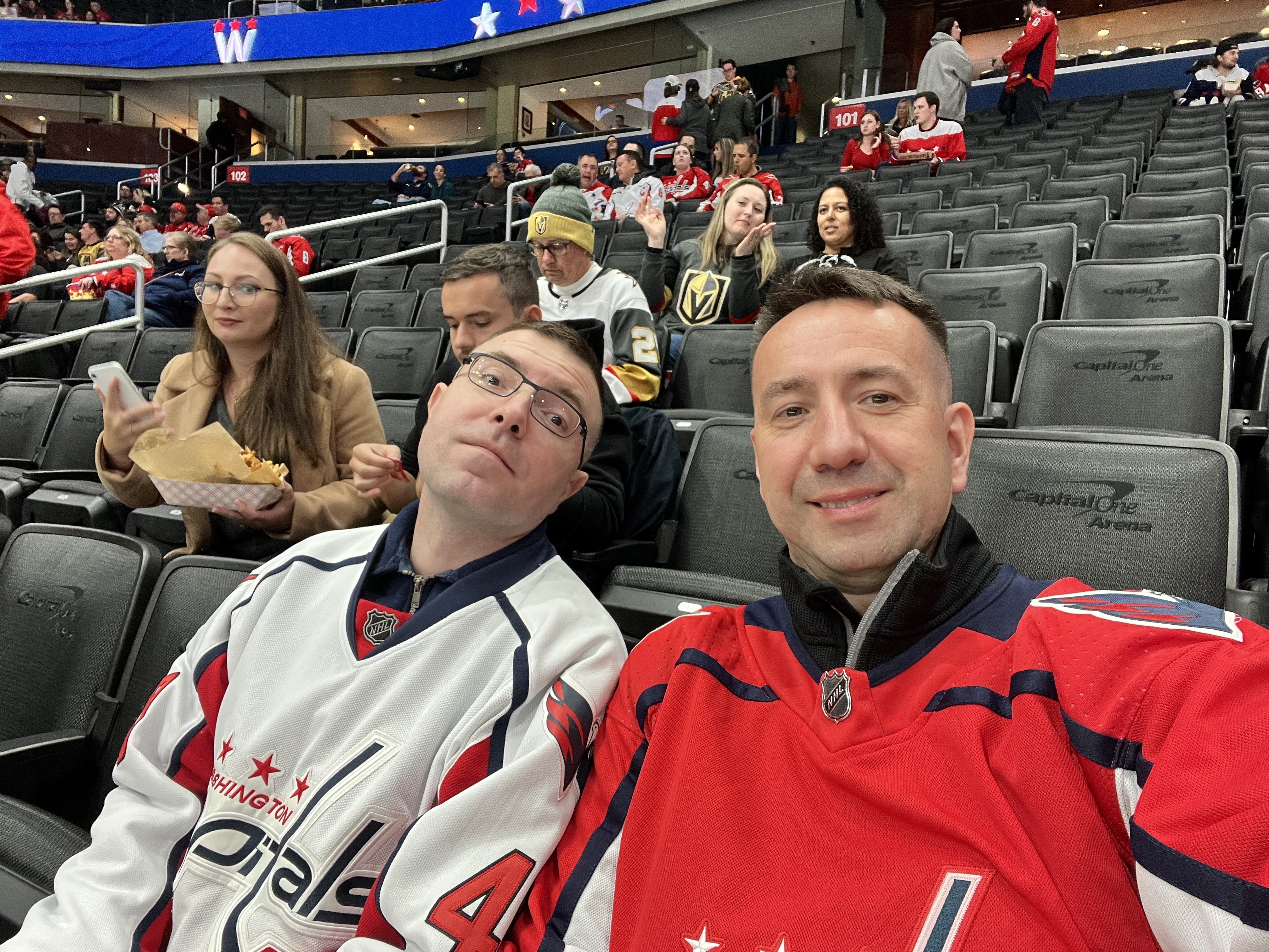 Capitals fans ready to 'Rock the Red' against the Knights, Golden  Knights/NHL