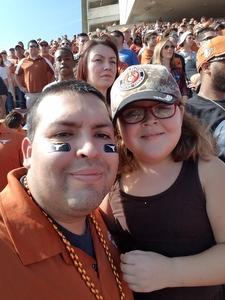 Jose attended University of Texas Longhorns vs. West Virginia - NCAA Football on Nov 12th 2016 via VetTix 