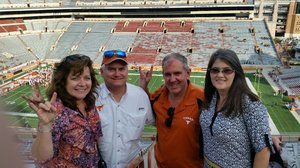 Robert attended University of Texas Longhorns vs. West Virginia - NCAA Football on Nov 12th 2016 via VetTix 