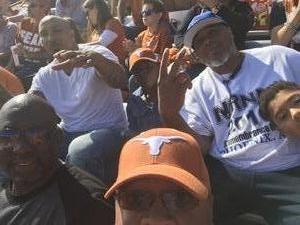 Andrew attended University of Texas Longhorns vs. West Virginia - NCAA Football on Nov 12th 2016 via VetTix 