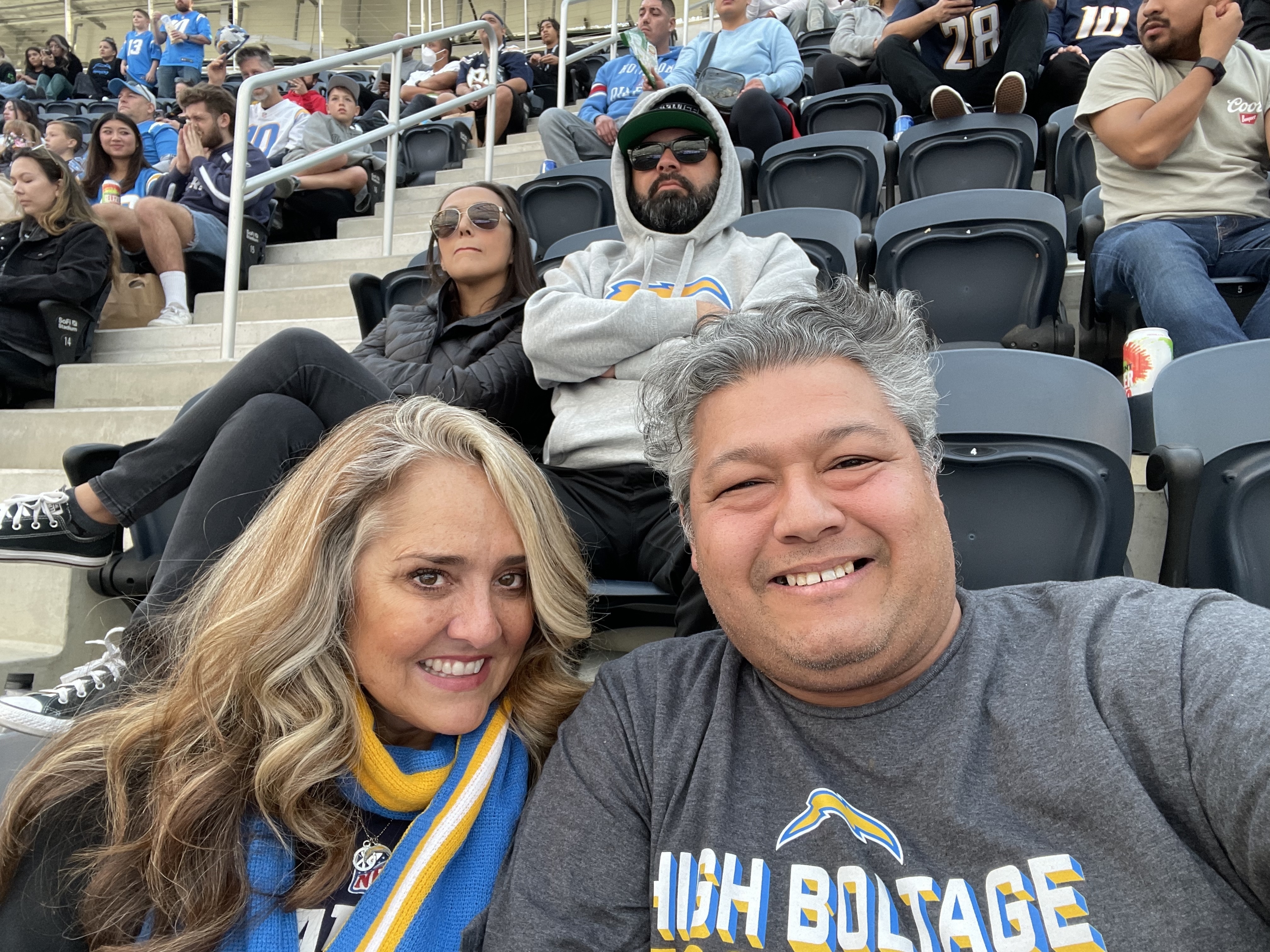 Los Angeles Rams vs. Los Angeles Chargers. Donated by: #VetTix