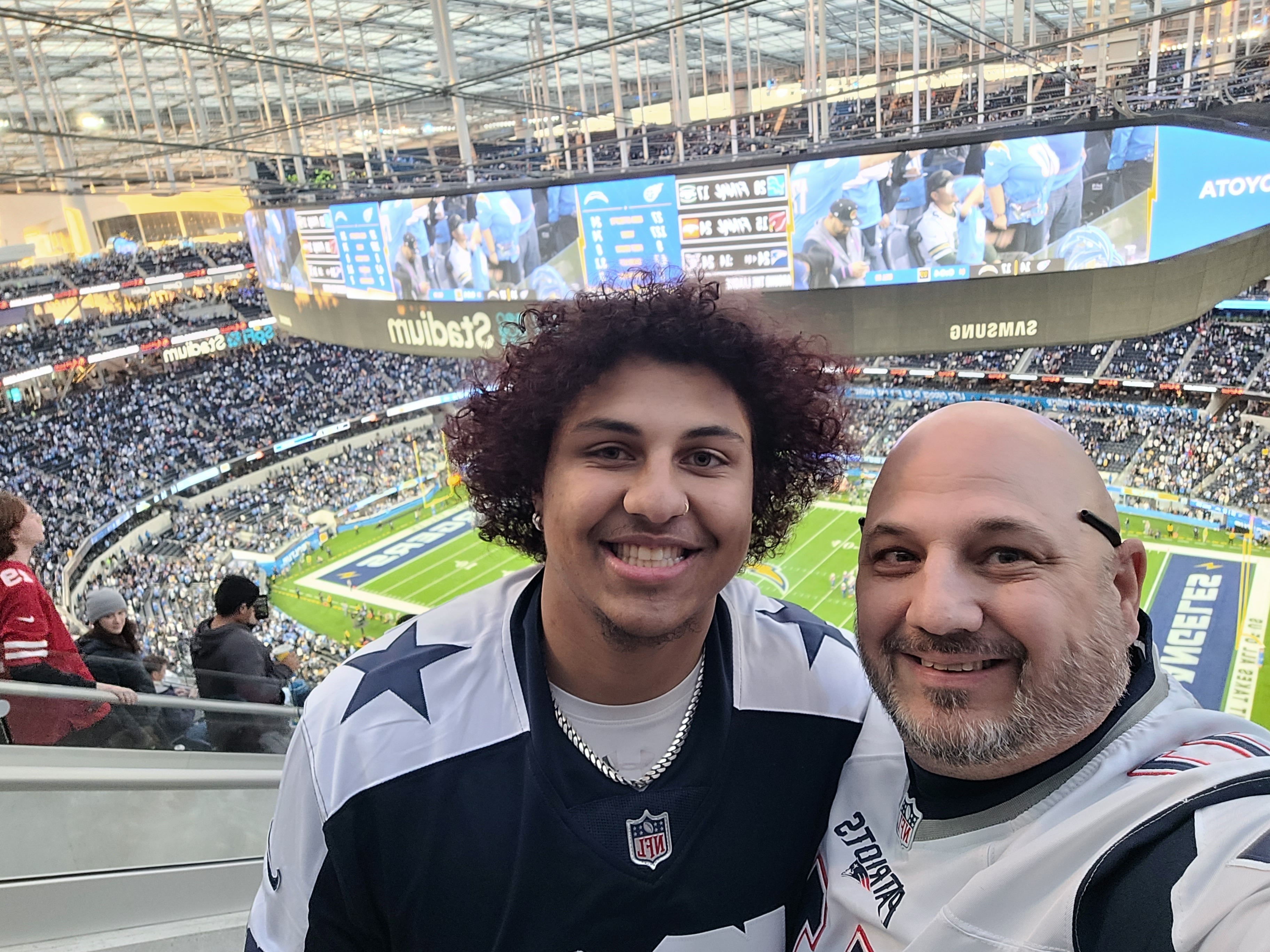 Los Angeles Rams vs. Los Angeles Chargers. Donated by: #VetTix