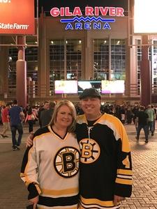 Arizona Coyotes vs. Boston Bruins - NHL - Military Appreciation Night