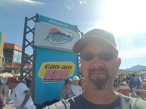 Burk attended Can-am 500 - Nascar Sprint Cup Series - Phoenix International Raceway on Nov 13th 2016 via VetTix 