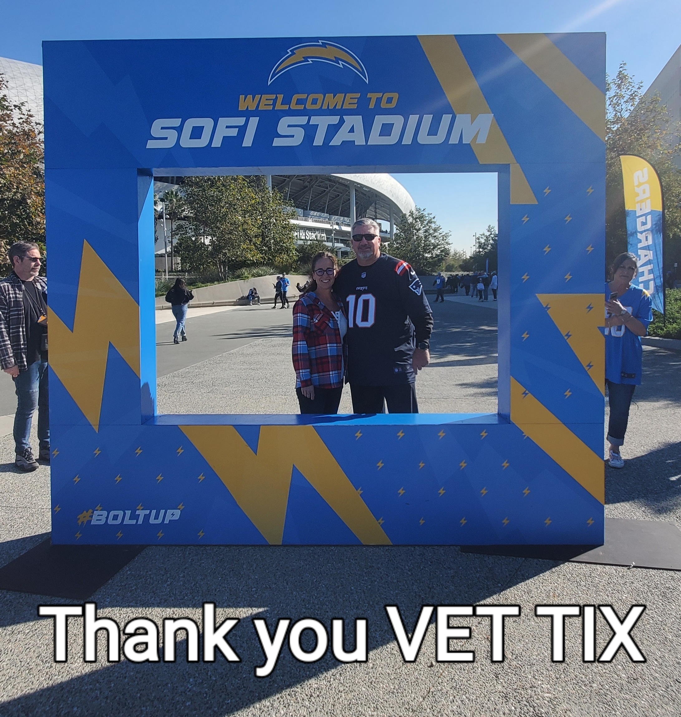 Los Angeles Rams vs. Los Angeles Chargers. Donated by: #VetTix Purchases  #TQ Vet Tix for your generous donation of LA Rams tickets. It's…