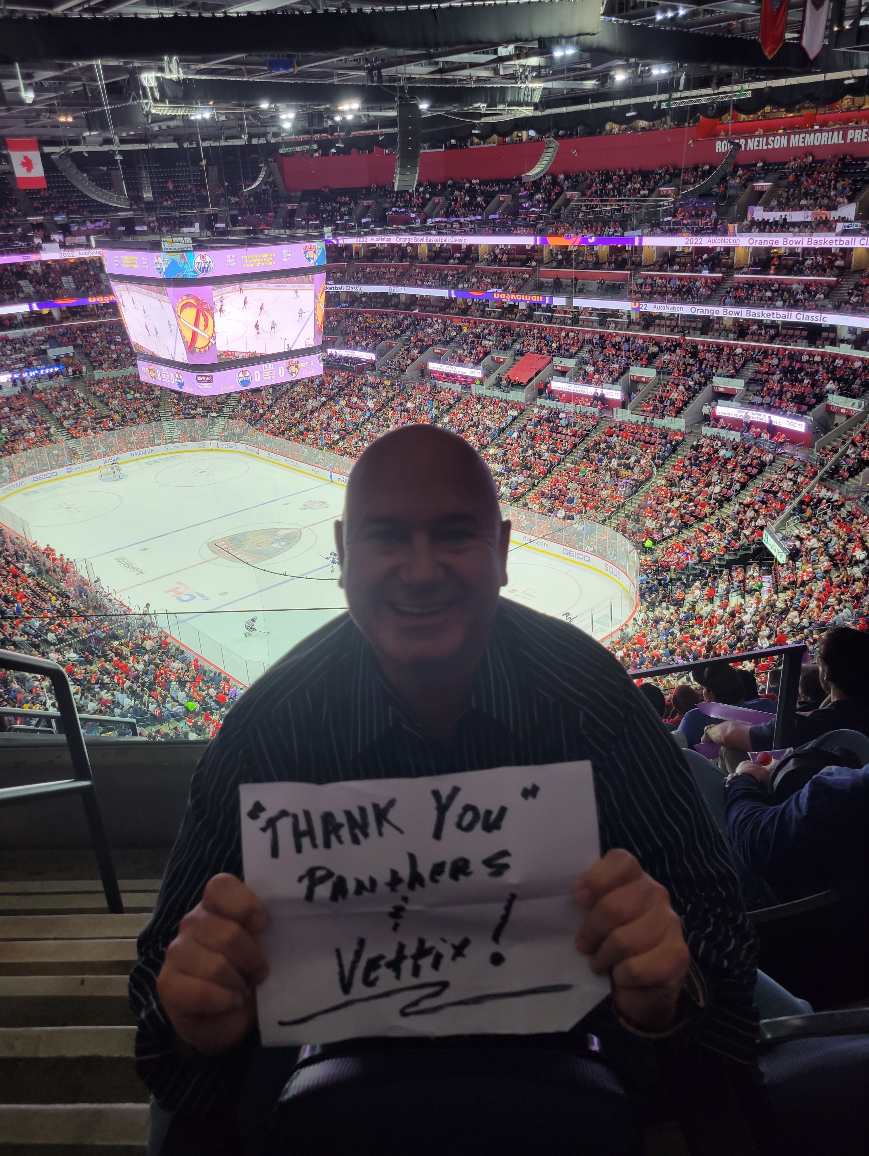 Florida Panthers - NHL vs Edmonton Oilers
