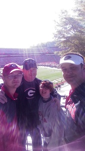 Georgia Bulldogs vs. University of Louisiana Lafayette - NCAA Football - Military Appreciation