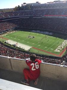 Georgia Bulldogs vs. University of Louisiana Lafayette - NCAA Football - Military Appreciation