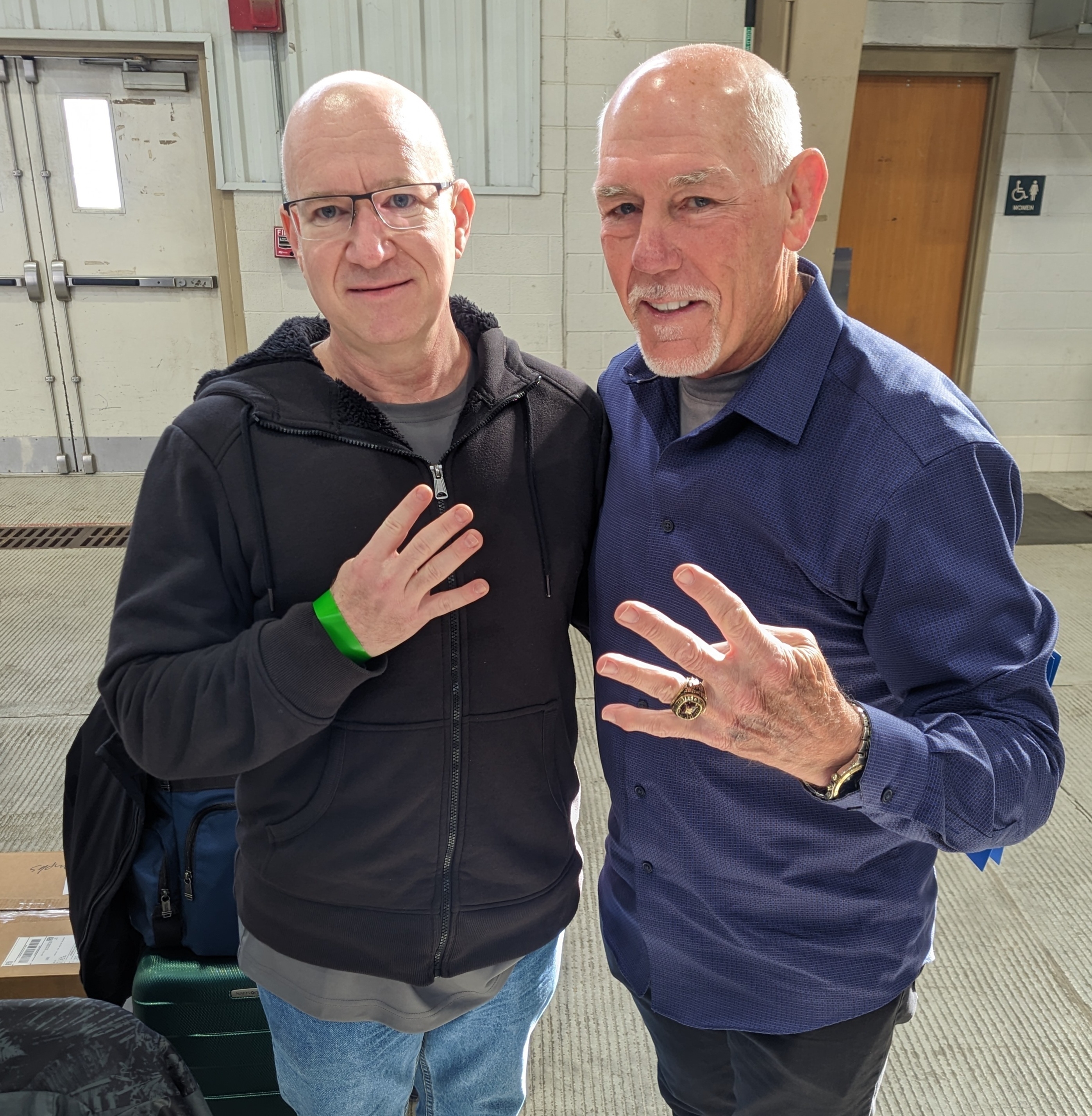 Ric Flair & Pete Rose at Baltimore Celebfest