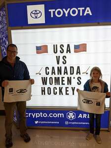 USA vs. Canada Women's Hockey