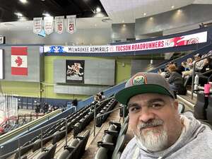 Tucson Roadrunners - AHL vs Milwaukee Admirals