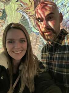 Jeff attended Immersive Van Gogh Exhibit Detroit on Nov 28th 2022 via VetTix 